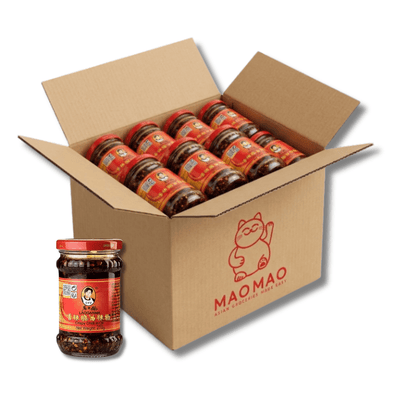 24x LAO GAN MA knuspriges Chili-Öl 210g Vorratsbox (Full Box)