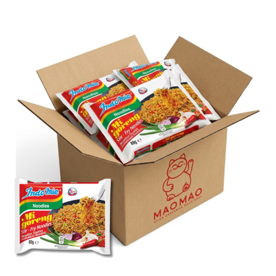 40x INDOMIE Instant Nudeln Mi Goreng 80g Vorratsbox (Full Box)