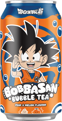 BOBBASAN Dragonball Bubble Tea Birne & Melone 320ml (EINWEG)
