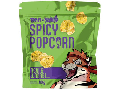BOO-YAH Popcorn Nori Wasabi 80g