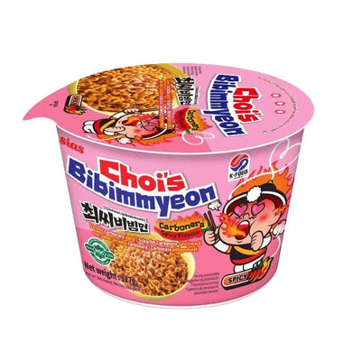 CHOI'S Instant Nudel Cup Carbonara scharf 127g