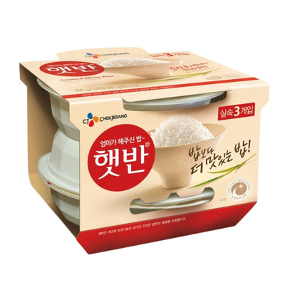 CJ HETBAN Weißer Mikrowellenreis 630g (210g x 3)