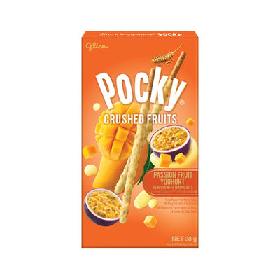 GLICO Pocky Sticks Crushed Fruits Passionsfrucht 38g