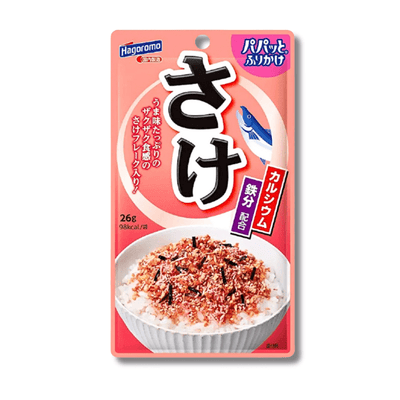 HAGOROMO Furikake-Reiswürzmischung mit Lachs-Geschmack 26g