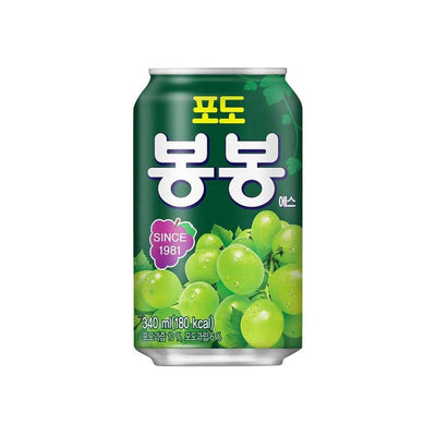 HAITAI Grüne Traube Bong Bong Getränk 340ml (EINWEG)