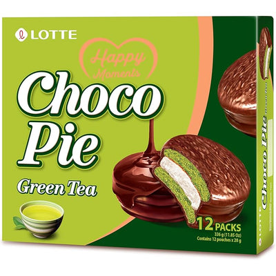 LOTTE Chocopie Grüner Tee 336g (12x28g)