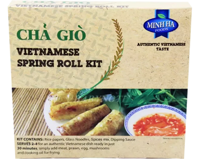 MINH HA Frühlingsrollen-Set Bò Chả Giò 135g