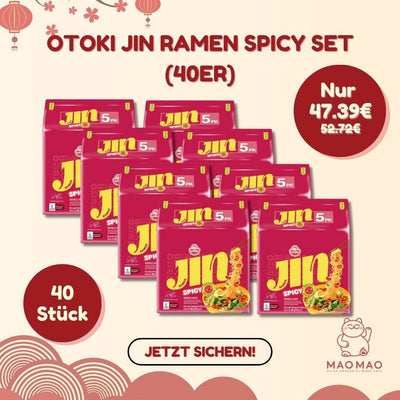 OTOKI Jin Ramen Spicy Set (40er)