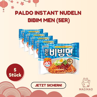 PALDO Instant Nudeln Bibim Men Set (5er)