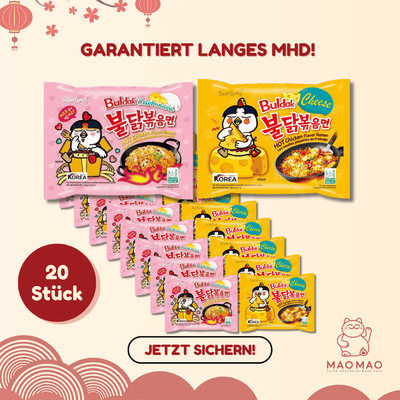 Samyang Käse und Carbonara Set (20er)