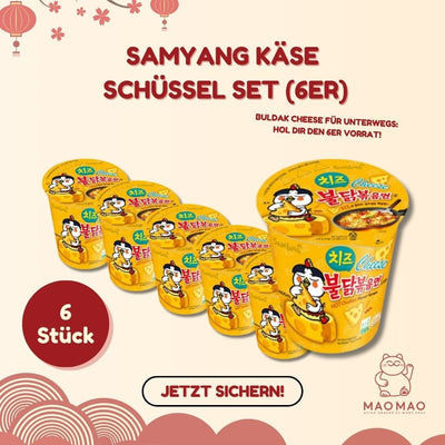 Samyang Käse Schüssel Set (6er)
