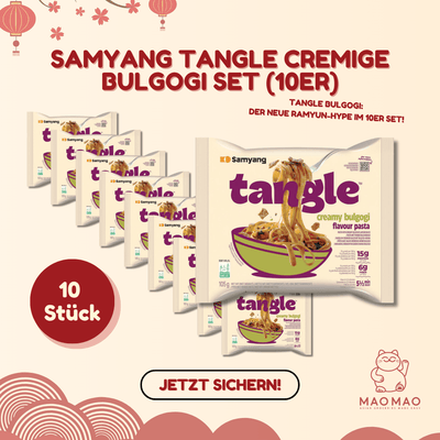 Samyang Tangle Cremige Bulgogi Set (10er)