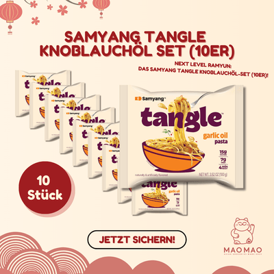 Samyang Tangle Knoblauchöl Set (10er)