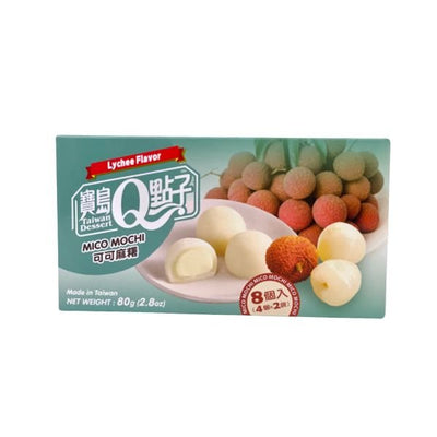 TAIWAN DESSERT Q Mico Mochi Litschi Geschmack 80g