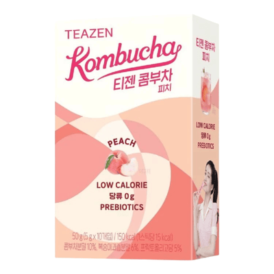 TEAZEN Kombucha Stick Pfirsich 50g (10x5g)