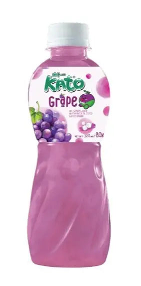 KATO Traubensaft mit Nata de Coco 320ml (EINWEG)