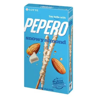 LOTTE PEPERO Snowy Mandel 32g