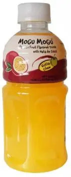 MOGU MOGU Passionsfruchtgetränk mit Nata De Coco 320ml (EINWEG)
