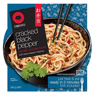 OBENTO Gerissene Schwarze Pfeffer Ramen 240g