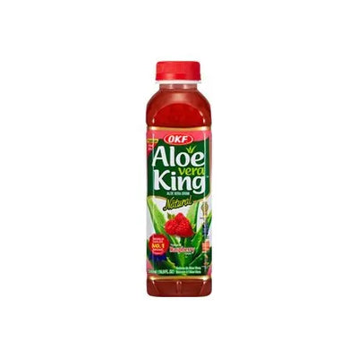 OKF Aloe Vera Getränk Himbeere 500ml (EINWEG)