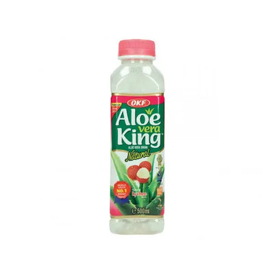 OKF Aloe Vera Getränk Litschi 500ml (EINWEG)