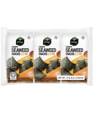 BIBIGO Seetang Snack Original Sesam 15g (5g x 3)