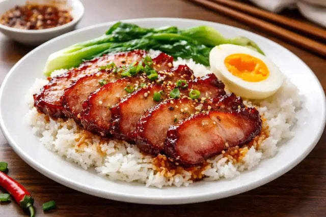 Char Siu mit Reis
