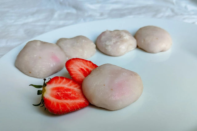 Erdbeer-Mochi