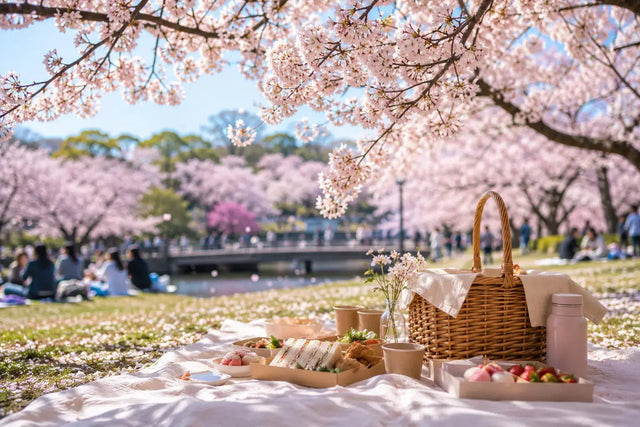 Hanami: Japans Kirschblütenfest – Picknick unter rosa Wolken