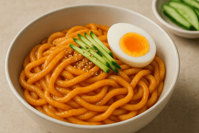 Sweet & Spicy Udon 🍜