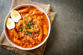Tteokbokki (Koreanischer scharfer Reiskuchen)