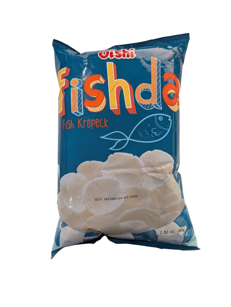 OISHI Fishda Fischcracker 80g