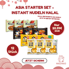 Asia Starter Set - Instant Nudeln Halal Bild 2