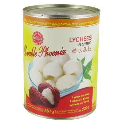 DOUBLE PHOENIX Litschis in Sirup 227g