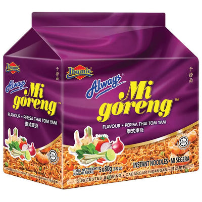 IBUMIE Mi Goreng Thai Tom Yum 5x80g