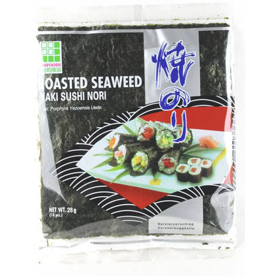 JHFOOD gerösteter Seetang Sushi Nori 28g