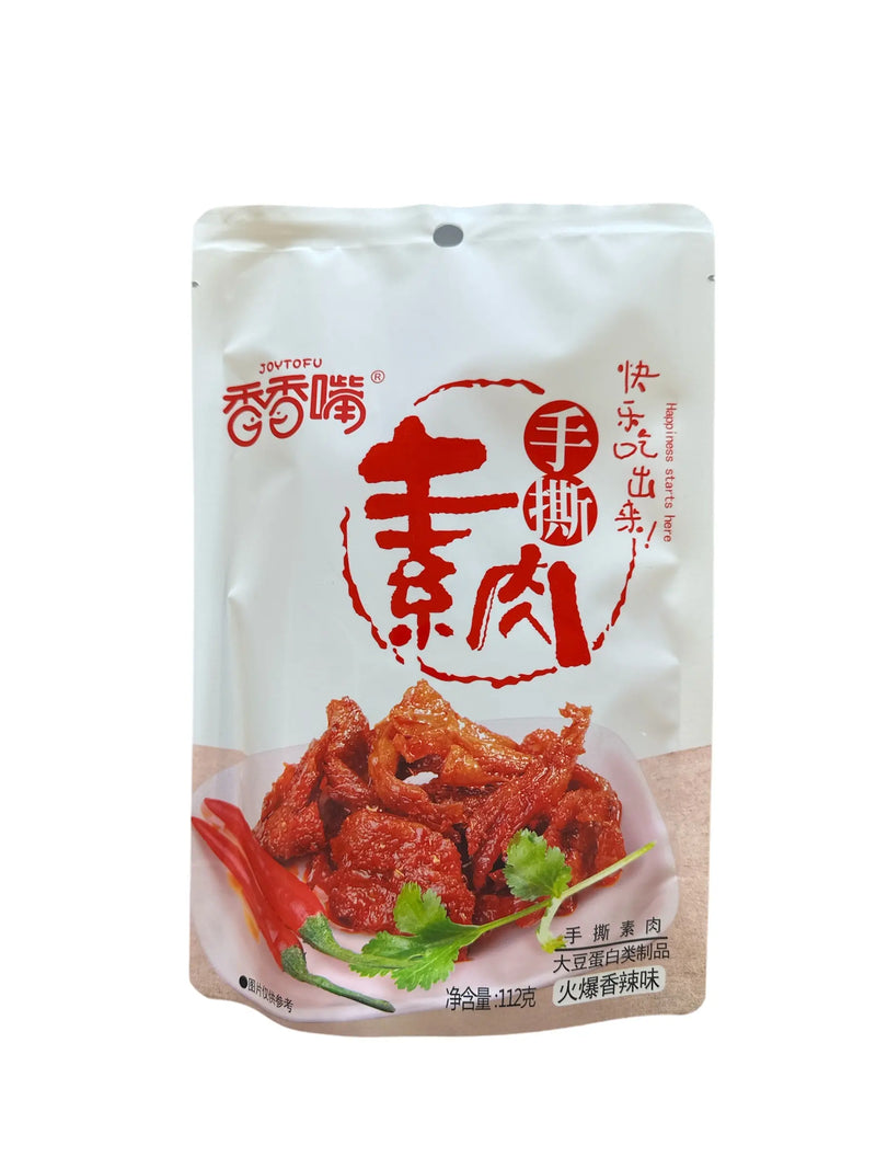 JOYTOFU getrockneter Tofu BBQ scharf 112g