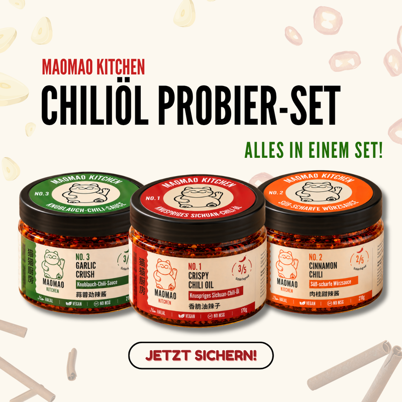MAOMAO KITCHEN Chiliöl Probier-Set