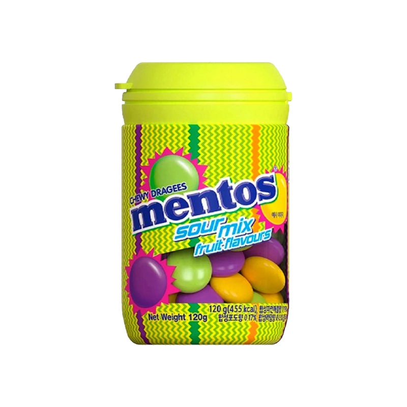 MENTOS Kaubonbon Sour Mix 120g