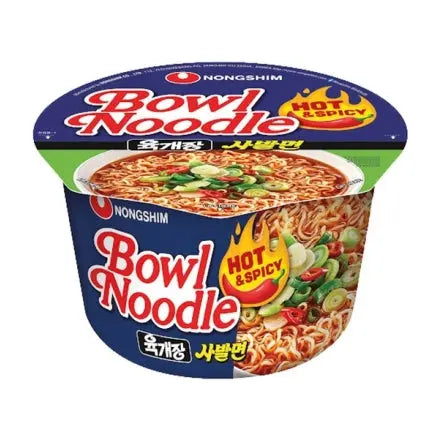 NONG SHIM Instant Nudel Bowl Hot & Spicy 100g