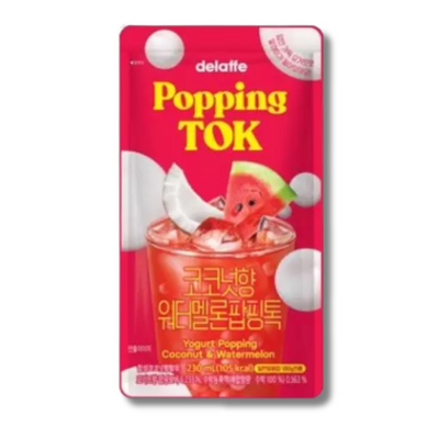 DELAFFE Kokos Wassermelonen Popping Tok 230 ml
