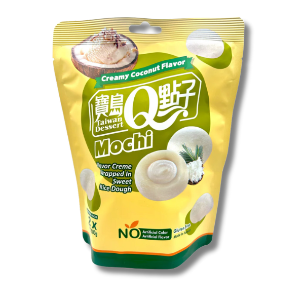 TAIWAN DESSERT Q Mochi Cremiger Kokosgeschmack 180g