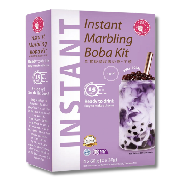 O'S BUBBLE Boba Kit - Taro Tee 240g