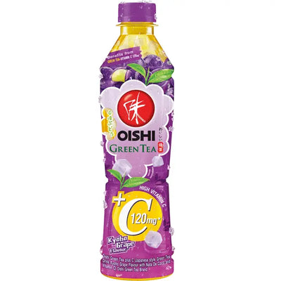 OISHI Grüner Tee Kyoho-Traube 394ml (EINWEG)