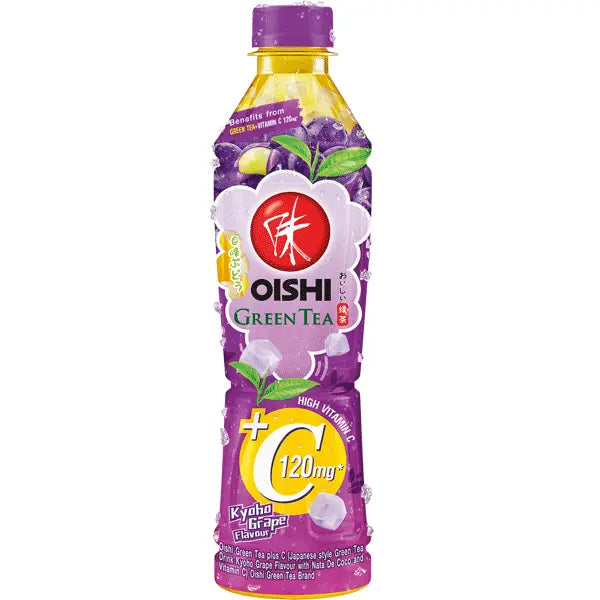OISHI Grüner Tee Kyoho-Traube 394ml (EINWEG)