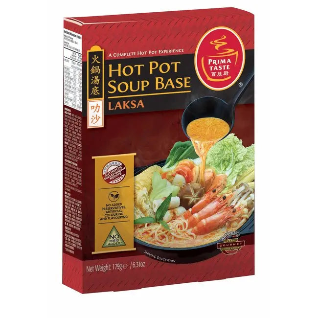 PRIMA TASTE Laksa Hot Pot Suppen-Basis 179g
