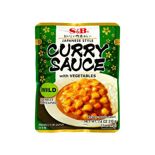 S&B Curry mit Gemüse (mild) 210g