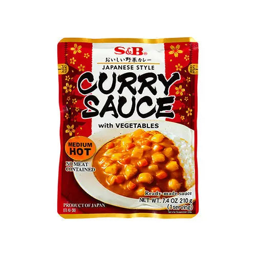 S&B Currys mit Gemüse (mittelscharf) 210g