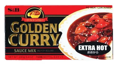 S&B Golden Curry extra scharf 220g