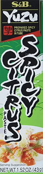 S&B Zitronenpaste Yuzu Scharf 43g